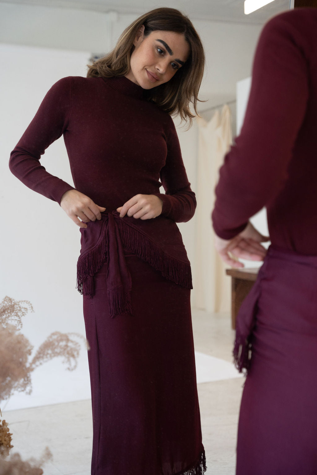 burgundy