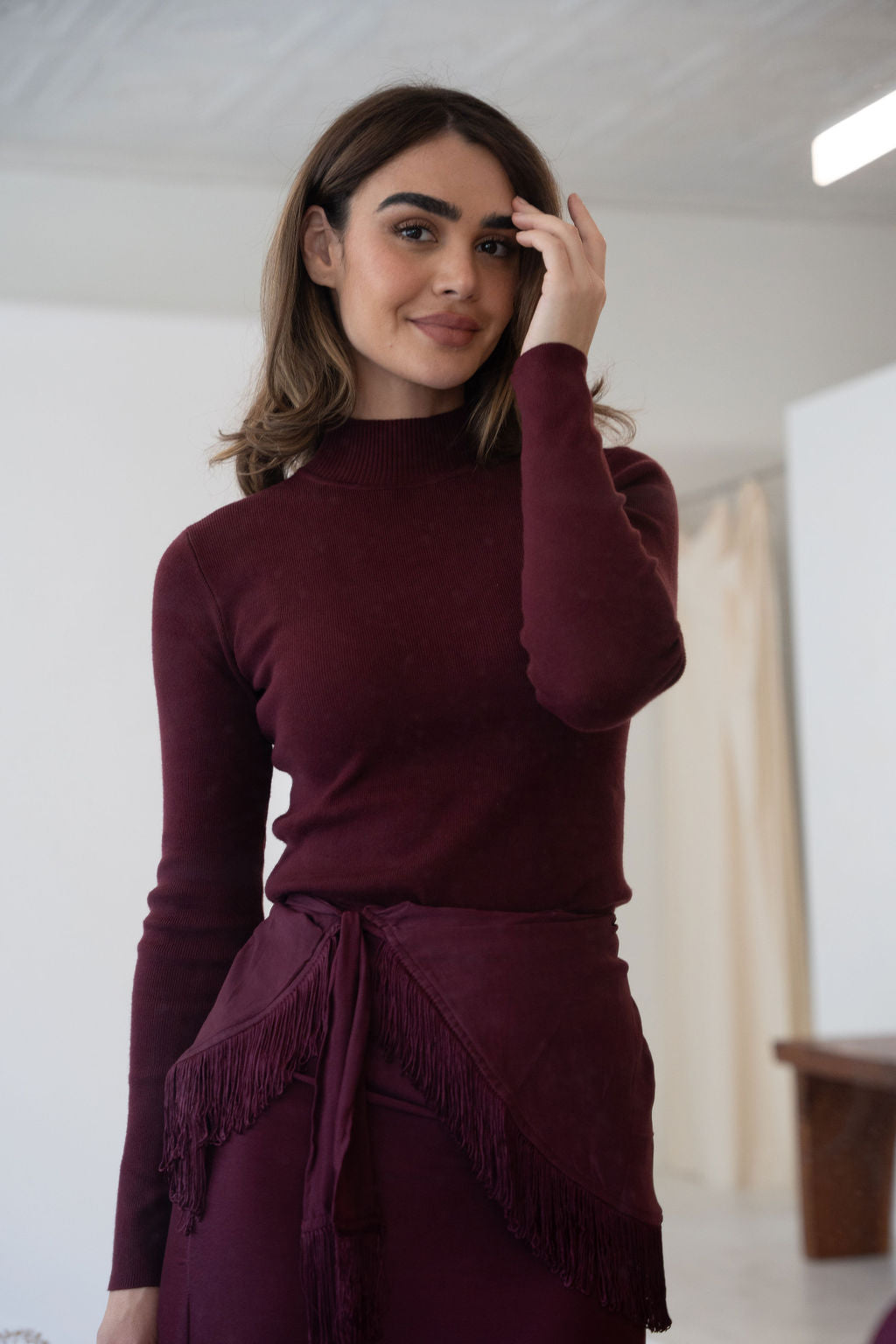 burgundy