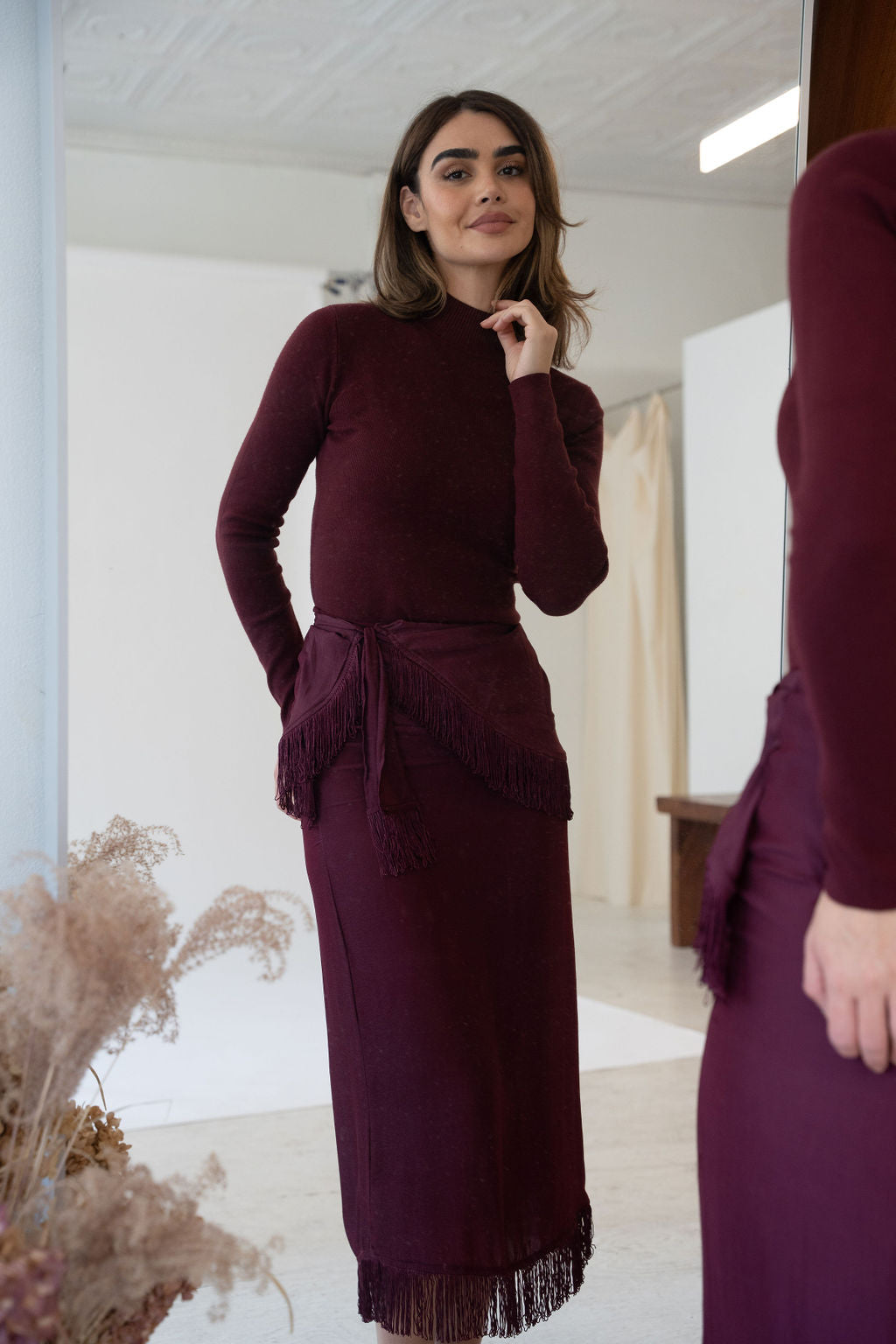 burgundy