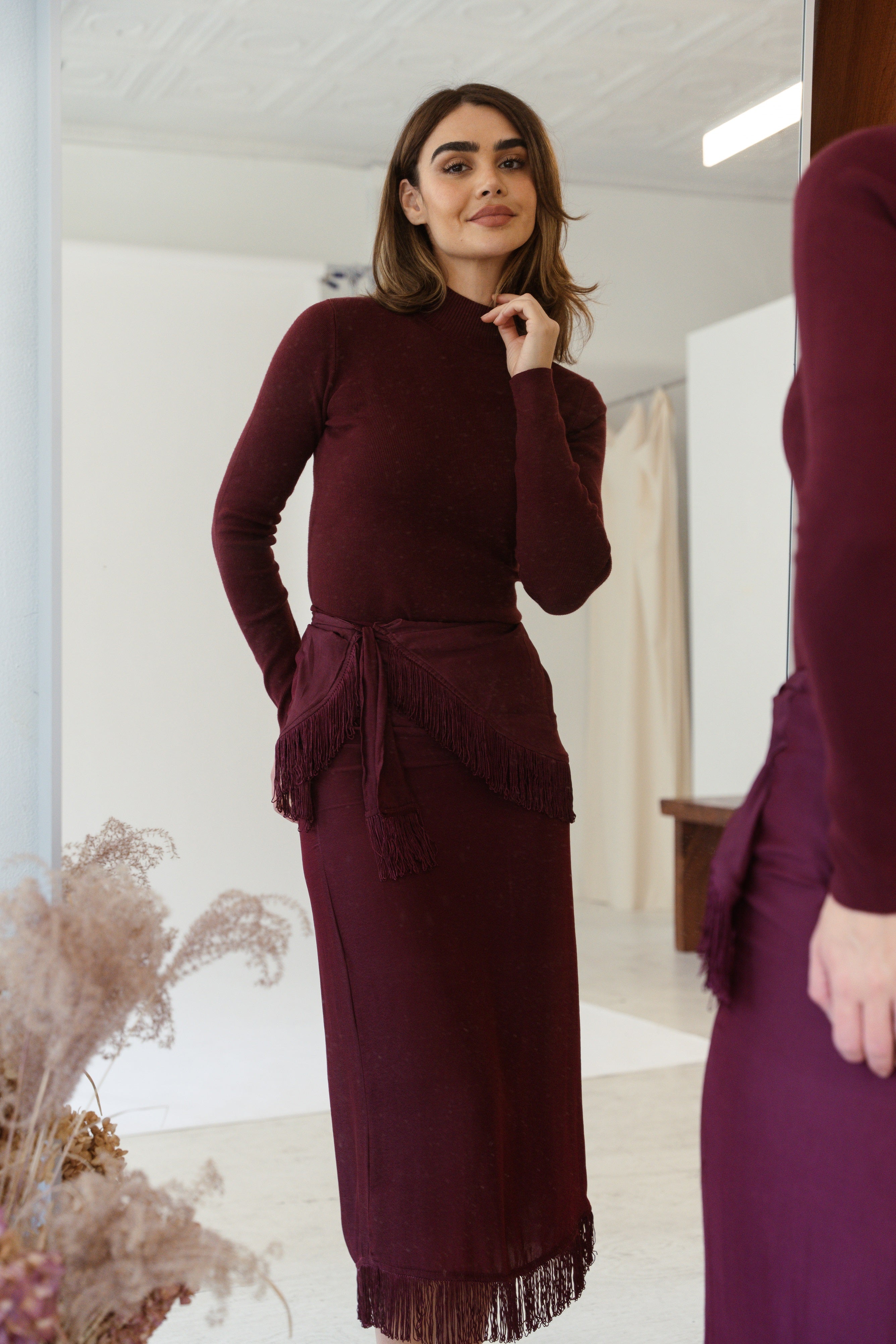burgundy