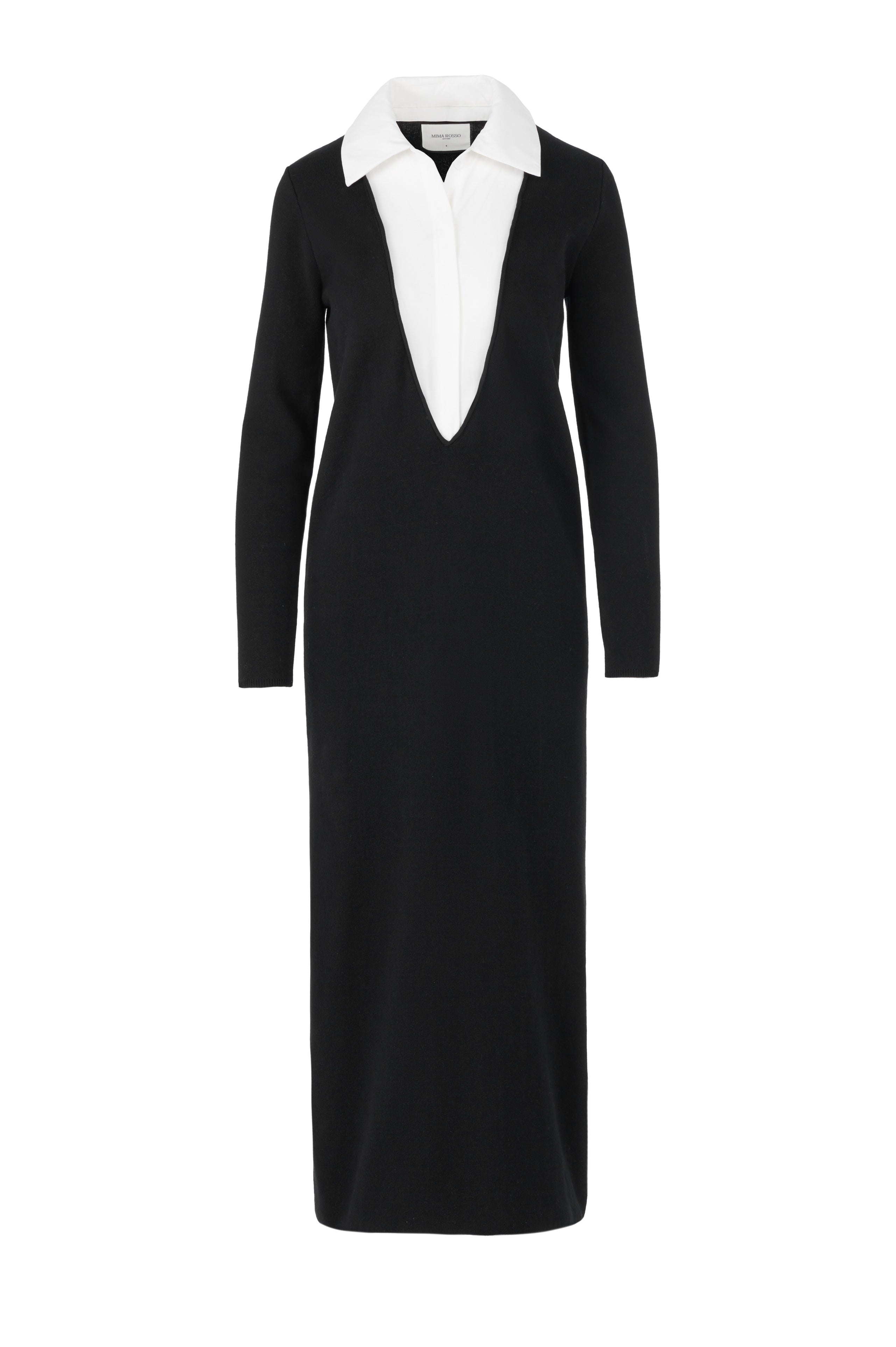 Knit Tuxedo Dress