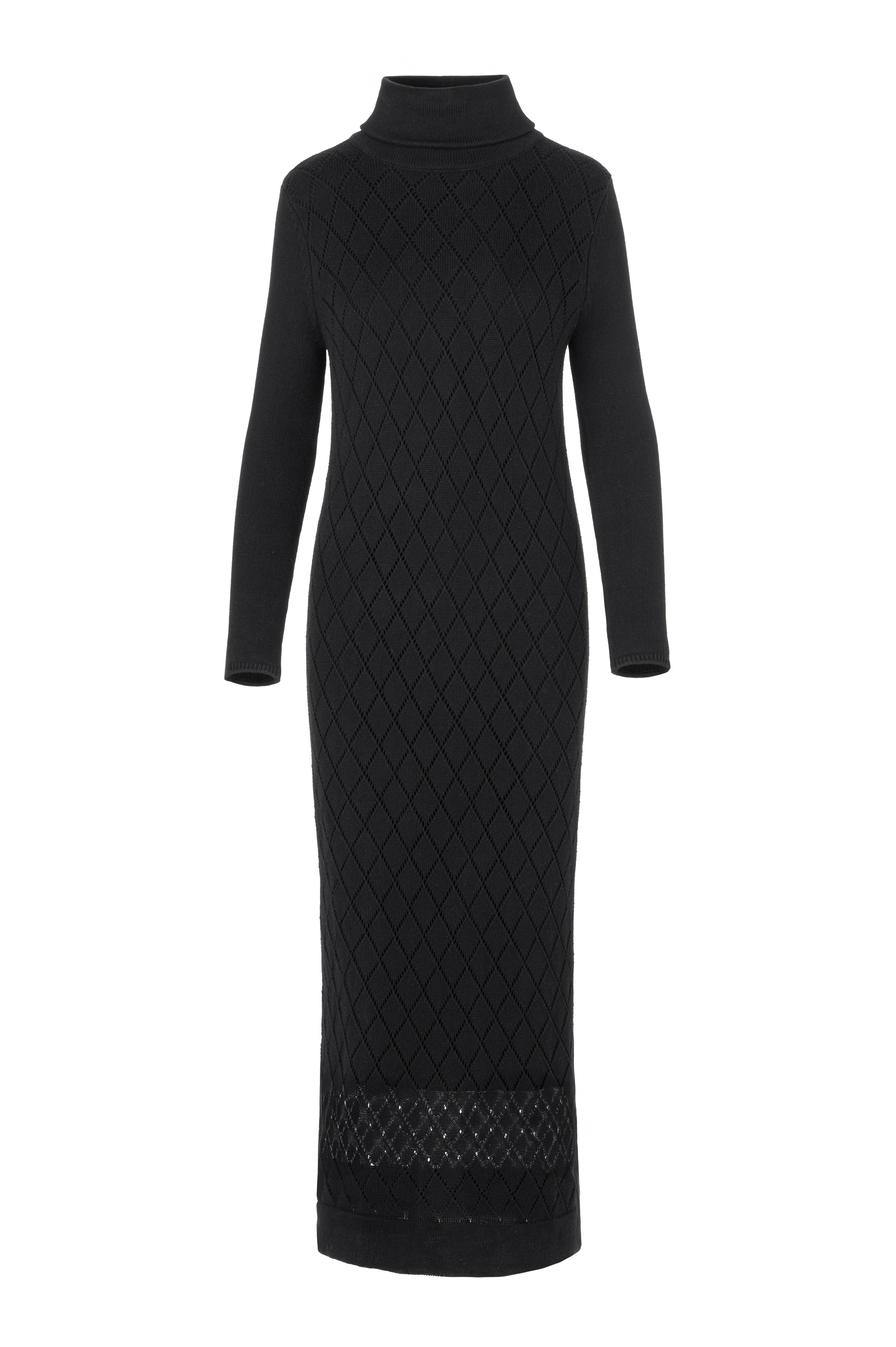 Diamond Pointelle Maxi Dress