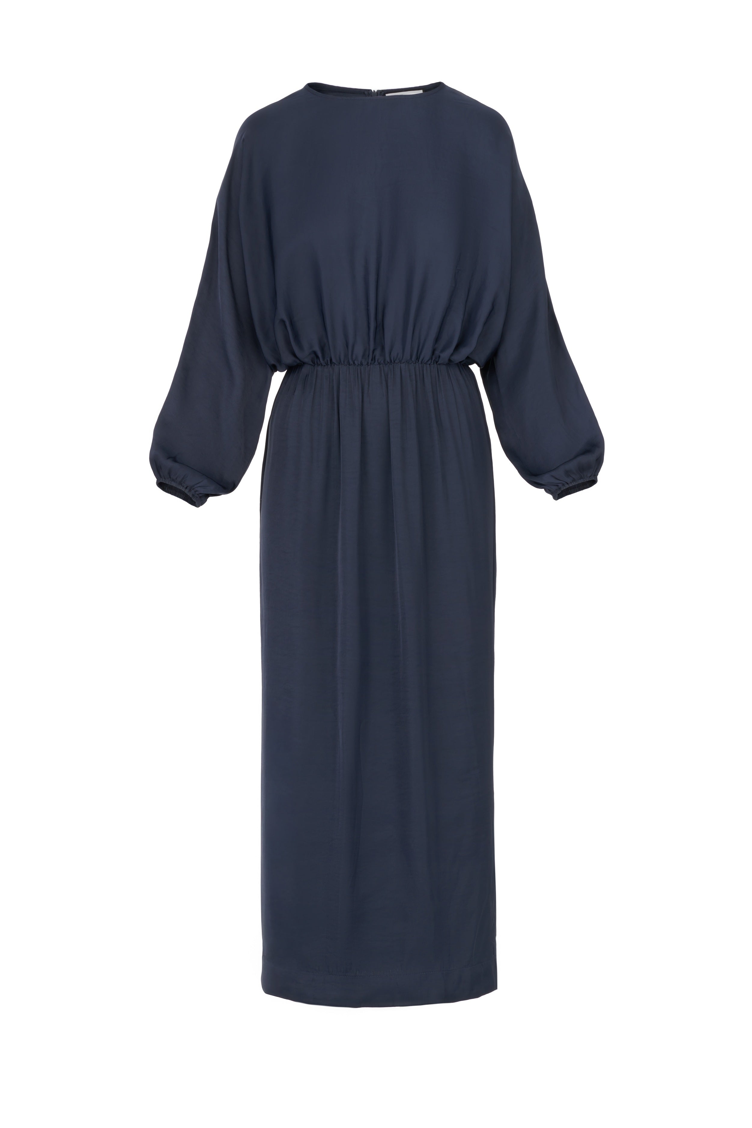 Satin Blouse Dress