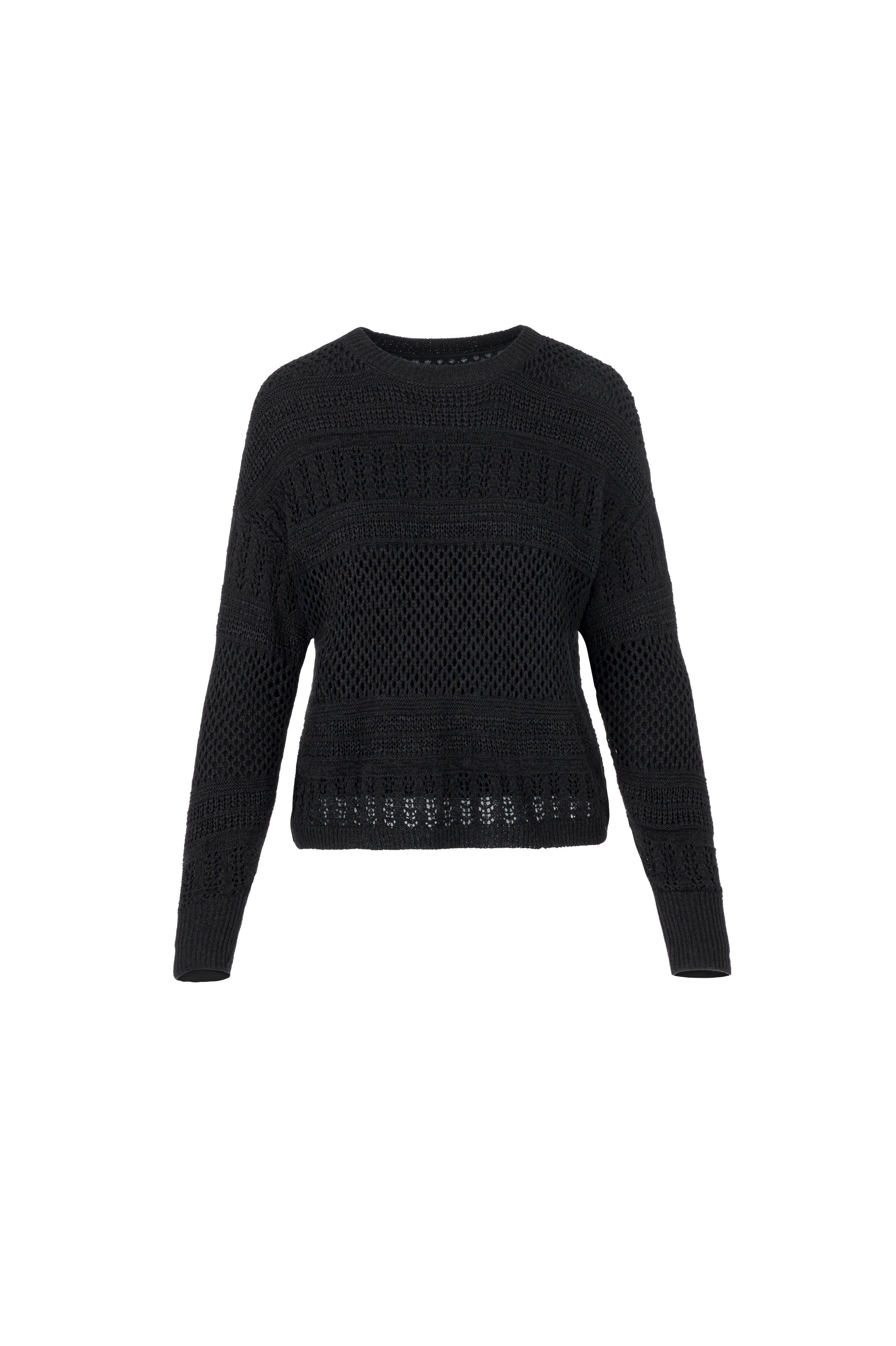 Crochet Black Top
