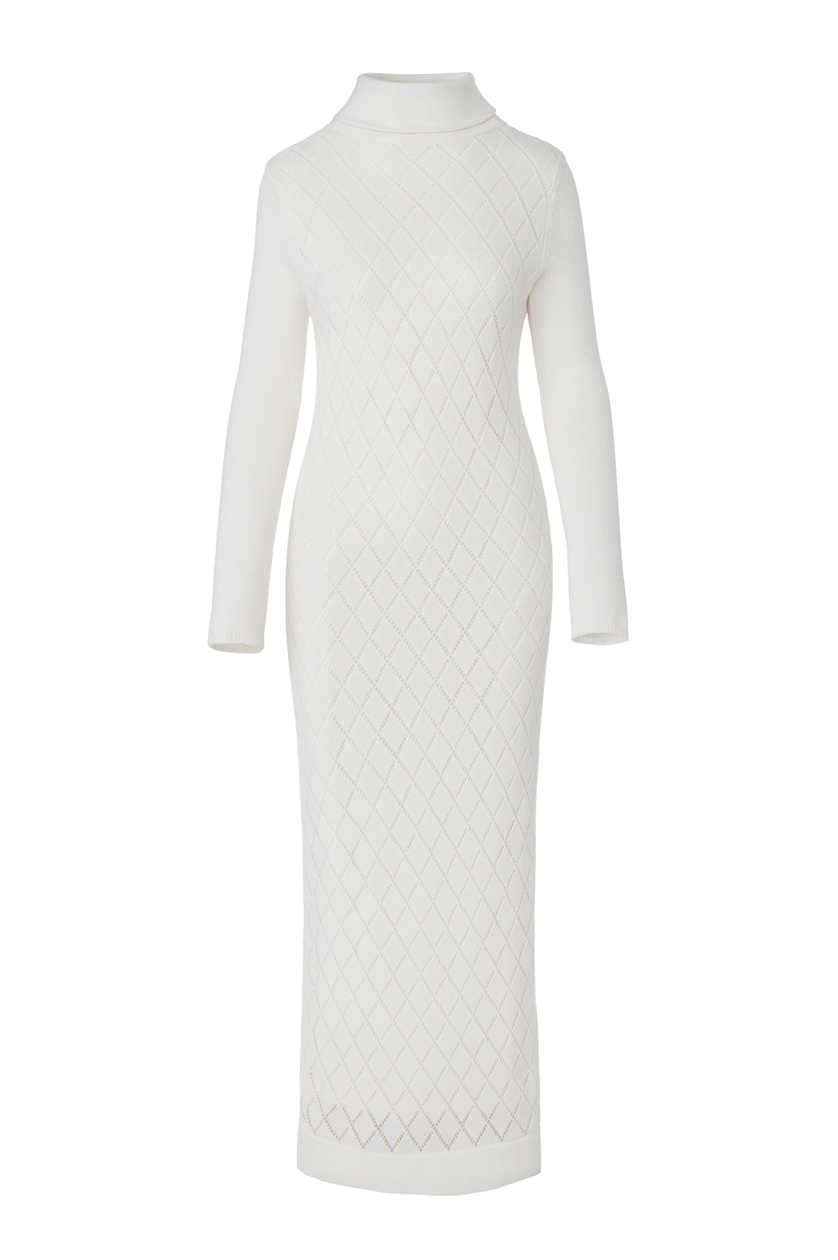 Diamond Pointelle Maxi Dress